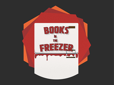 Books In The Freezer branding design horror illustration illustrations logo podcast scary the shining vector