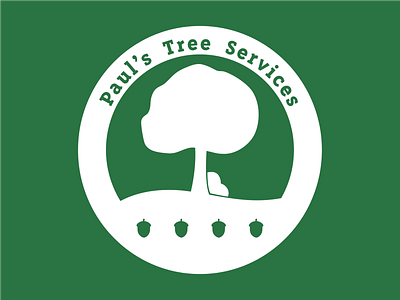 Tree Service Logo brand branding branding design design logo