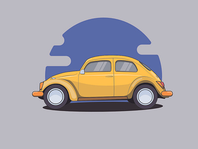 VW illustration flatdesign illustration