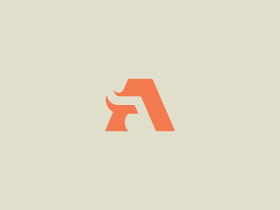 Letter A modern Logo branding design flat flatdesign illustrator logo minimal typography