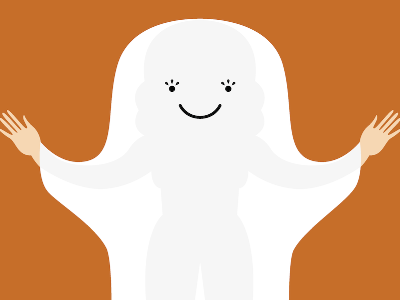 Day Ten: Ghost ghost costume halloween cute