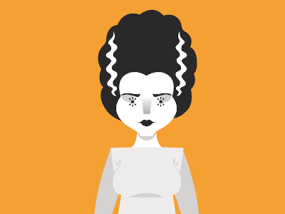 Day Eleven: Bride of Frankenstein frankenstein bride monster halloween costume bride of frankenstein