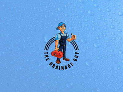 Plumbing Logo Design cartoon logo characterlogo mascot logo modern logo plumbing logo