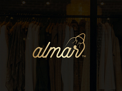 Fashion Logo almar letter logo clothing logo fashion logo hoodie logo letter logo luxury logo minimal logo standard logo