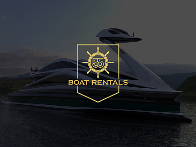 Boat Logo Design abstract logo boat logo boat rental logo luxury logo minimal logo simple logo