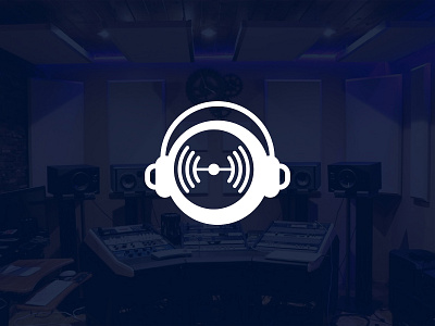 Sound Engineer Logo Design abstract logo headphone logo luxury logo minimal logo modern logo sound engineer logo sound logo