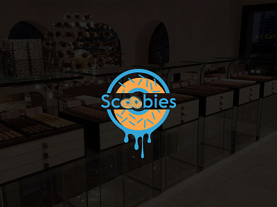 Scoobies Logo Design abstract logo bakery logo biscuit logo minimal logo modern logo simple logo