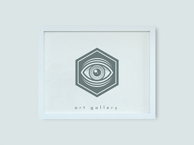 Art Gallery Logo Design abstract logo art gallery logo eye logo luxury logo minimal logo modern logo standard logo