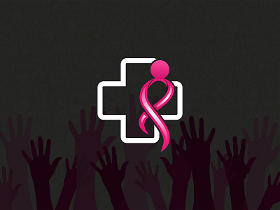 Cancer Logo Design abstract logo breast cancer logo cancer logo luxury logo medical logo