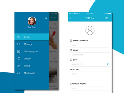 Setting screen by Wised Wichiramala on Dribbble