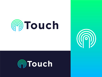 Touch branding finger finger logo fingers icon icon design logo logo design logodesign logotype touch touch logo vector