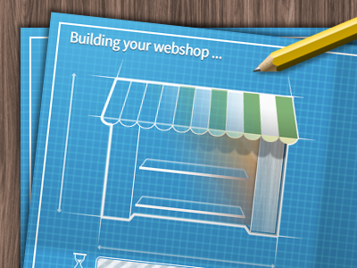 Illustration concept build design illustration webshop