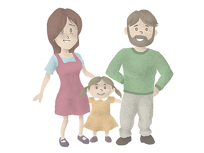 Family illustration family illustration