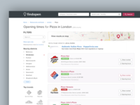 FindOpen search page