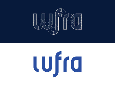 Lufra Logo construction logo lufra
