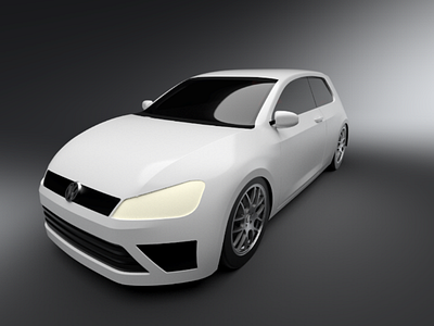 Golf / 3D Surface Modeling autodesk alias vred 3d modeling