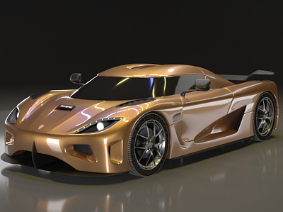 Koenigsegg Agera/Agera R 3d 3d modeling blender3d blendercycles design hard surface modeling koenigsegg polygon polygons visualization