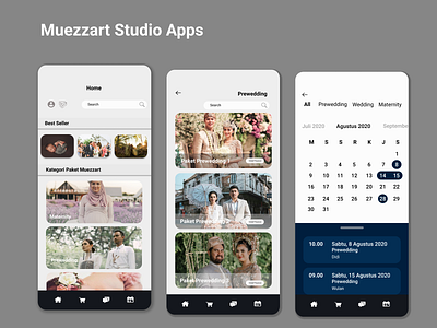 muezzart Studio app UI KIT app mobile app ui ui ux
