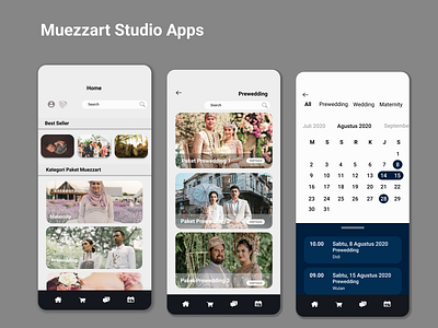 muezzart Studio app UI KIT