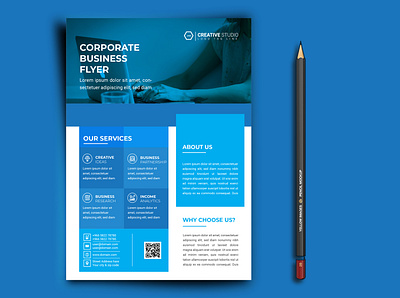 Modern Business Flyer Design business flyer cleaning corporate corporate business flyer corporate design flyer flyer artwork flyer design flyer template illustrator sample