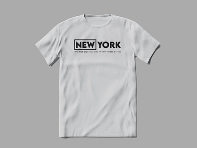 minimalist typography t shirt design