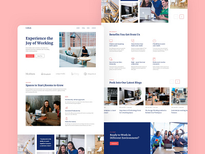 Coworking - Website Design