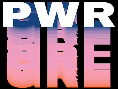 March 8 Girl Power 8 march aftereffects animation feminism girl power girls gradient grlpwr respect typography