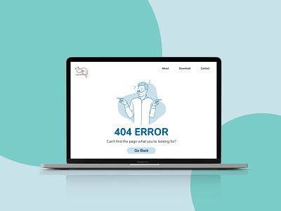 Daily UI Day8: 404 Error Page