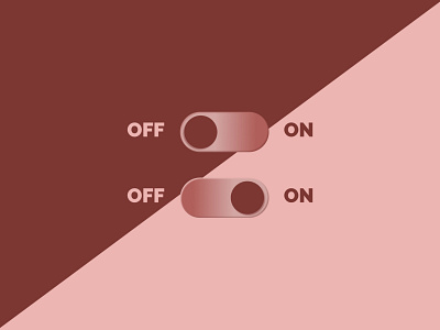 Daily UI Day 15: On/Off Switch