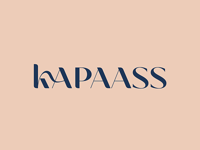KAPAASS // WORDMARK branding design graphic design illustration typography vector wordmark
