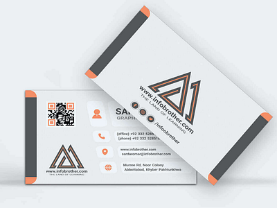 Business cards brand business cards graphic design logo