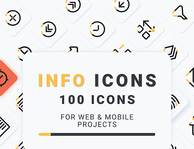 Info Icons icon design icons iconset illustration interface ui uidesign uix uixdesign userinterface ux vector