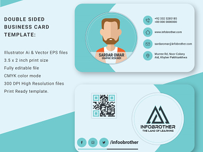 Pro Double-sided business card