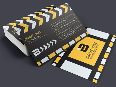 Corporate Identity - Business Card Template branding illustrator photoshop printable template ui word template