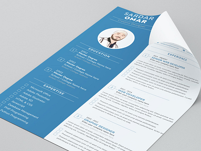 Very Professional and Clean Resume Template with a Cover Letter