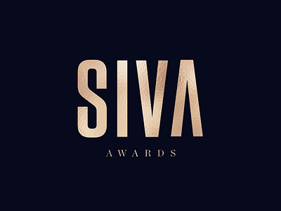 SIVA Awards branding design illustration logo typography
