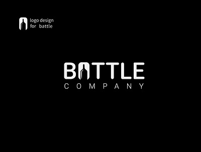 battle logo art branding business flat graphic design identity illustration logo minimalist minimalist design minimalistic print typography