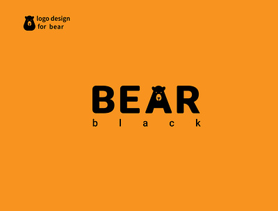 bear logo art branding business flat graphic design identity illustration logo minimalist typography