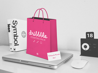 Hello Dribbble debut first shot invite thanks