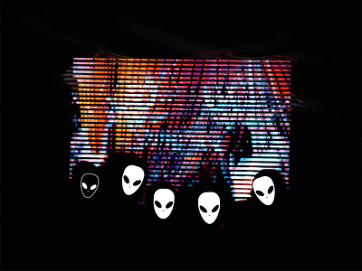 eliot alien aliens dark dark theme illustration light photography photoshop vector