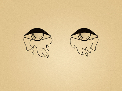 eyes crypto emotion eyes fire illustration noise photoshop sadness tears vector