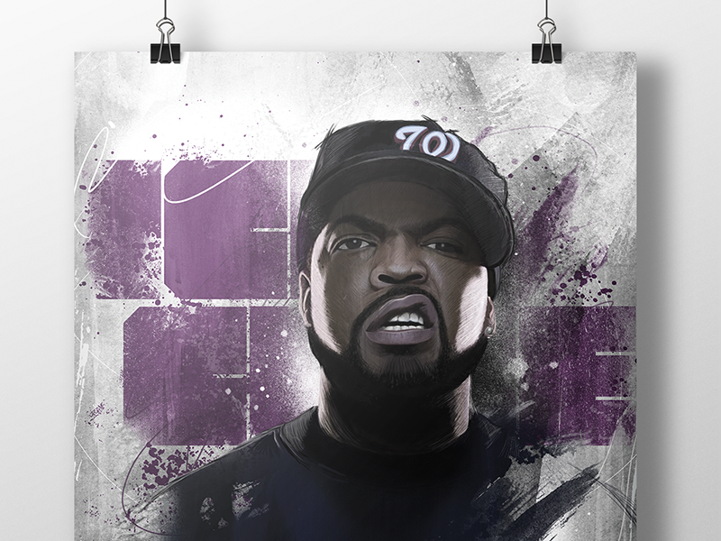 Ice cube рисунок