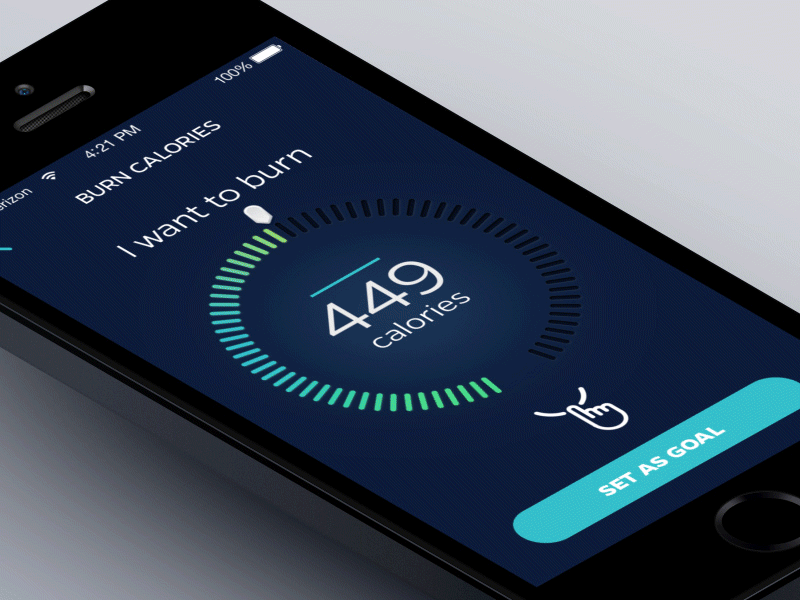 Burn Callories Mobile Application animation app application colors dark blue mobile mobile app simple touchdesign ui ux