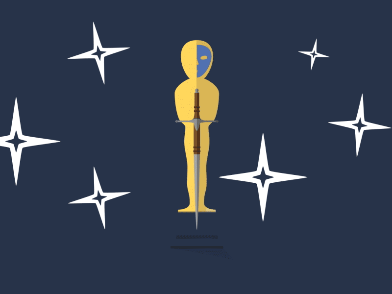 The Academy - Braveheart after effects animation award braveheart camera design flash gif motion oscar prize