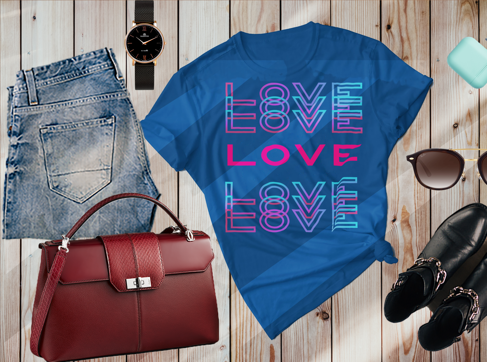 Download T Shirt Mockup Canva By Anis On Dribbble