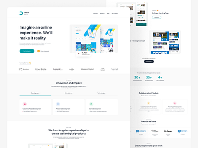 Digital Agency - Landing Page
