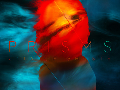 P R I S M S | Album Art album art city of ghosts cosmos geometric milwaukee music prism prisms space