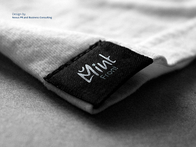 Mint Moda sticker ecommerce design fashion logo logo deisgn logo design