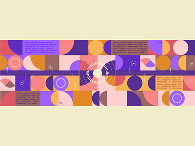 2D Geometrical Banner for Blog