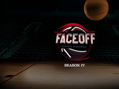 Faceoff Basketball animation breaker design graphics logo logo ident motion motion graphic motion graphics tv